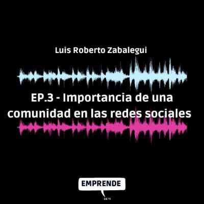 Episodio 3: Importancia de una comunidad en las redes sociales (con Luis Roberto Zabalegui).