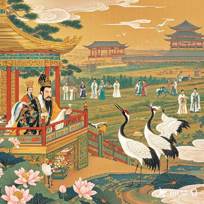 春秋-卫懿公：爱鹤亡国的昙花一现