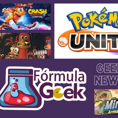GeekNews 06 - Lo nuevo de Pokemon, el regreso de un marsupial chiflado, lo nuevo de smash y más!