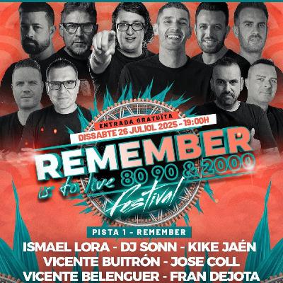 Vicente Belenguer @ Remember it's to live by Jango XL (Aldaia) 26-7-25 Vicente Belenguer @ Remember it's to live by Jango XL (Aldaia) 26-7-25