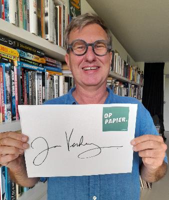 Op papier 20: Jan Verheyen (regisseur, scenarist)