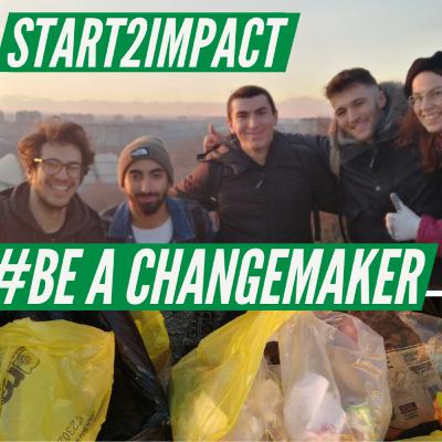 #BeAChangemaker | Pulizie al parco con Start2Impact