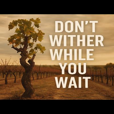 DON'T WITHER WHILE YOU WAIT!