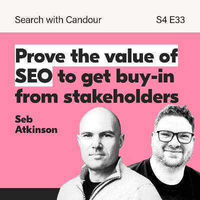 Build better SEO strategies with keyword clustering | Seb Atkinson | Search with Candour