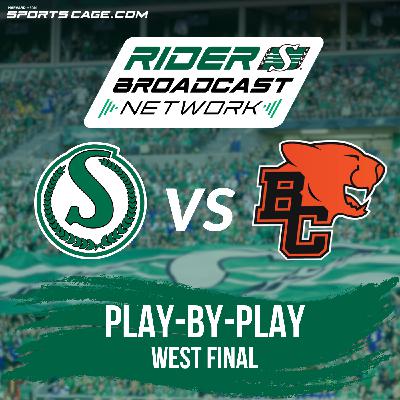 Play-by-Play - West Final - Roughriders Vs Lions - Nov 8, 2025