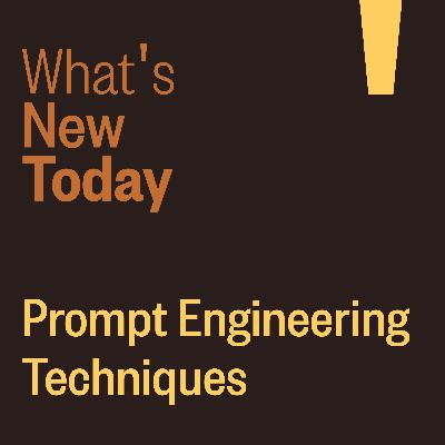 Prompt Engineering Techniques Prompt Engineering Techniques