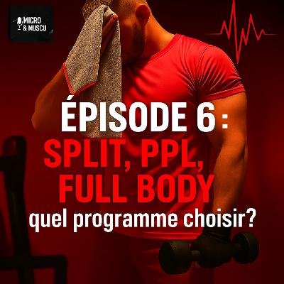 Épisode 6 : SPLIT, PPL ou FULL BODY, quel programme choisir ? Épisode 6 : SPLIT, PPL ou FULL BODY, quel programme choisir ?