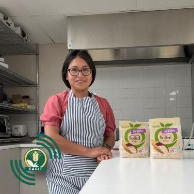 SAGIT Podcast #22 - Developing Australian oat spoonable snacks - Guisella Yarasca