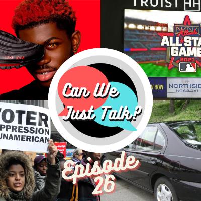 Lil Nas X + Nike, Georgia Voter Suppression, MLB All-Star Relocation, and Rob's Dump-trunk... Ep. 26