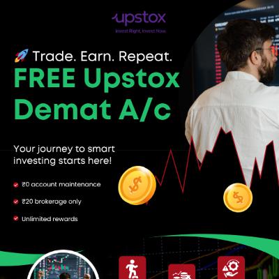 Earn While You Trade! Join Upstox & Get Zero Maintenance + Rewards 🚀 #InvestSmart