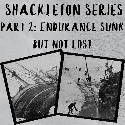 Shackleton Series Part II: Endurance Sunk, but Not Lost Shackleton Series Part II: Endurance Sunk, but Not Lost