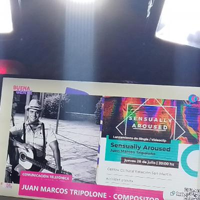Comentando sobre Sensually Aroused en Buena Gente por Radio AM 1020 con Marcela Podda y Gustavo Toledano Comentando sobre Sensually Aroused en Buena Gente por Radio AM 1020 con Marcela Podda y Gustavo Toledano