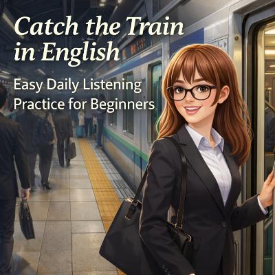 Catch the Train in English 🚆 Easy Daily Listening Practice for Beginners 電車に乗る英語 🚆初心者向けやさしいリスニング練習  用英語搭火車 🚆初學者簡單日常聽力練習  用英语赶火车 🚆初学者简单日常听力练习