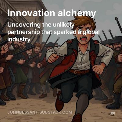 Innovation alchemy: How an unlikley partnership sparked a global inudtsry Innovation alchemy: How an unlikley partnership sparked a global inudtsry