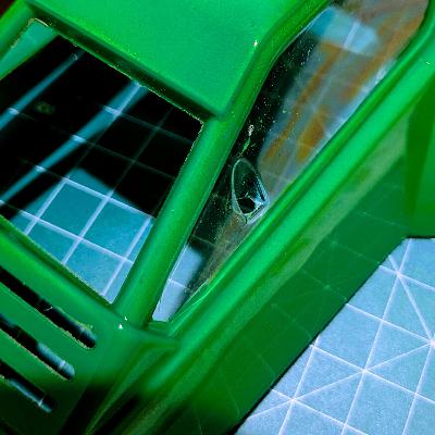 HOW-TO: Mask the Hornet's Driver Window Antenna Bump