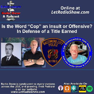 Is the Word Cop an Insult or Offensive? Is the Word Cop an Insult or Offensive?