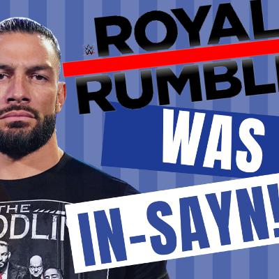 Rumble was IN-SAYN! #wrestling #viral #royalrumble #codyrhodes #romanreigns #wwe