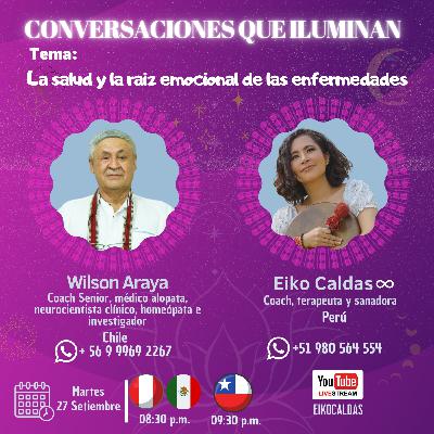 235- "La salud y la raiz emocional de las enfermedades"- En conversaciones que Iluminan con Wilson Araya