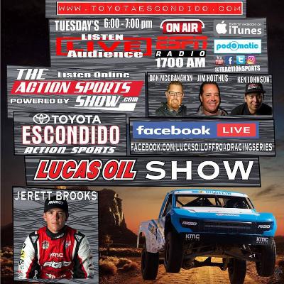 The Action Sports Show feature LOORRS racing Jerett Brooks