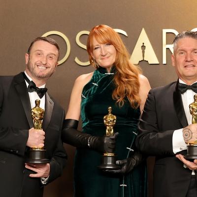 "(She has) one Oscar, one BAFTA and one Golden Globe, that's all this year!"