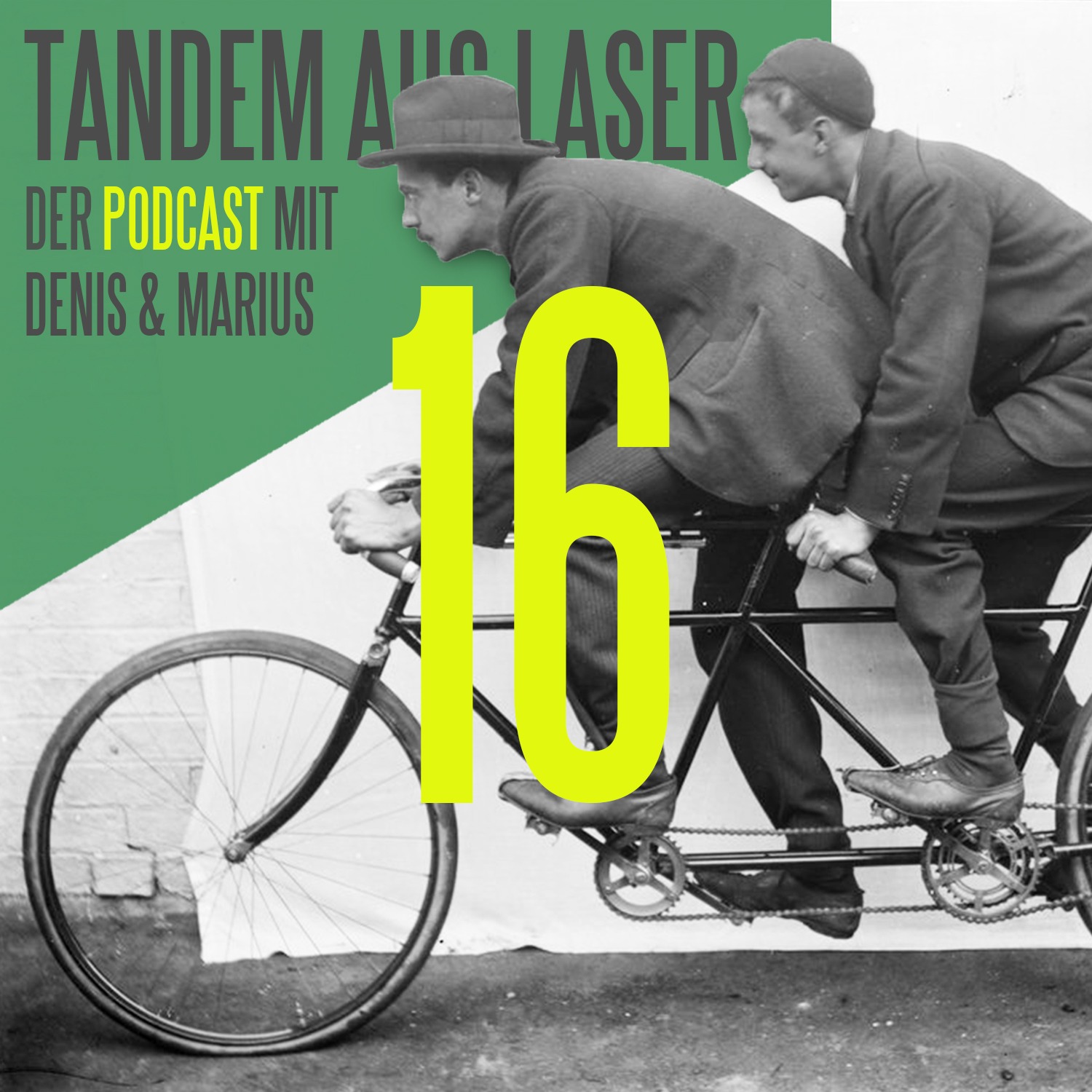 Tandem aus Laser