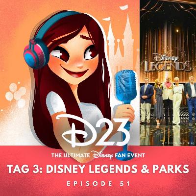 #51: D23 2024 - Tag 3: Disney Legends, Disney Parks & Panels