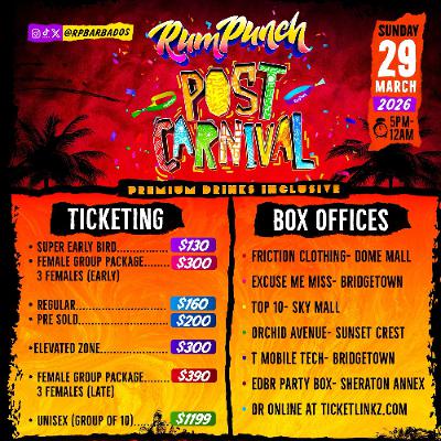 Rum Punch Post Carnival 2026 Promo Mix