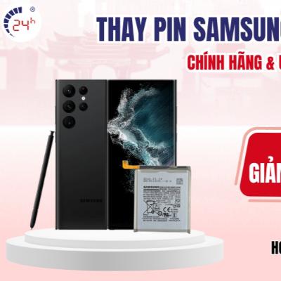 Thay Pin Samsung S22 Ultra Chinh Hang Chi 340k
