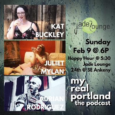 Season 3 Episode 3: Kat Buckley, Juliet Mylan, and Adrian Francisco Rodriguez Season 3 Episode 3: Kat Buckley, Juliet Mylan, and Adrian Francisco Rodriguez