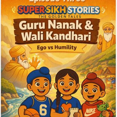 Guru Nanak Dev Ji and Wali Kandhari Guru Nanak Dev Ji and Wali Kandhari