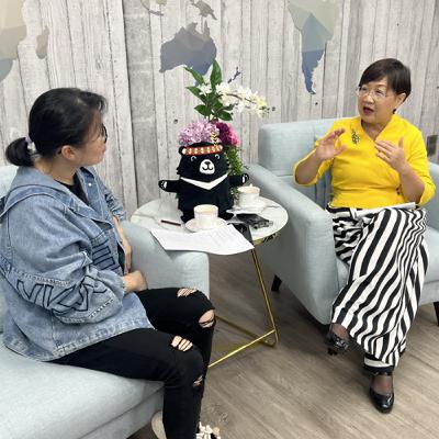 專訪僑委會徐佳青委員長談2025年僑生就業博覽會 專訪僑委會徐佳青委員長談2025年僑生就業博覽會