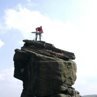 Unusual hobbies: extreme ironing