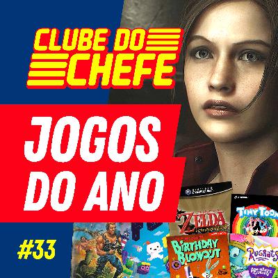 Jogos do ano (Resident Evil 2, Fez, Metroid Prime, Strider 2, Astro Boy, Zelda e muito mais!) - EP. 33 Jogos do ano (Resident Evil 2, Fez, Metroid Prime, Strider 2, Astro Boy, Zelda e muito mais!) - EP. 33