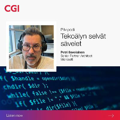 Tekoälyn selvät sävelet | Petri Savolainen, Microsoft Tekoälyn selvät sävelet | Petri Savolainen, Microsoft