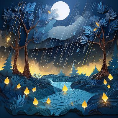 Rain and Thunder: A 6-Hour Immersion / Relaxing Sounds to Sleep, Study, Meditate