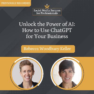 REPLAY - Unlock the Power of AI: How to Use ChatGPT for Your Business REPLAY - Unlock the Power of AI: How to Use ChatGPT for Your Business