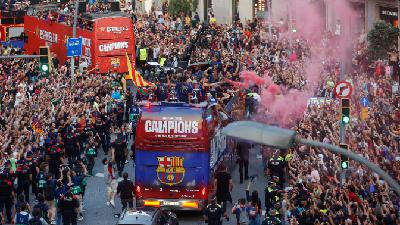 El FC Barcelona se proclama campeón de LaLiga 24/25