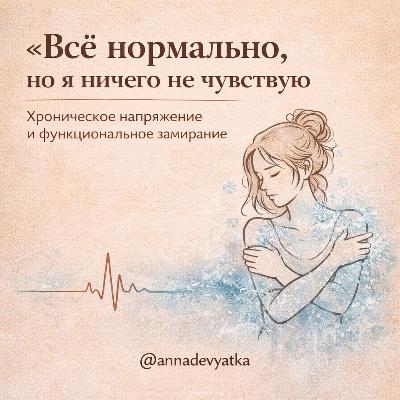 «Всё нормально», но я ничего не чувствую. Хроническое напряжение и функциональное замирание