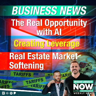 Business News: The Real Opportunity w/ AI - Creating Leverage - Real Estate Market Softening