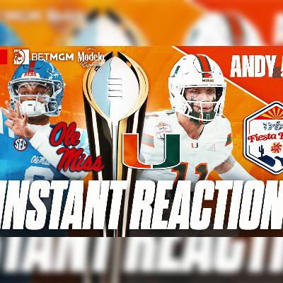 Miami ADVANCES to the National Championship | Hurricanes vs Ole Miss Fiesta Bowl Instant Reaction