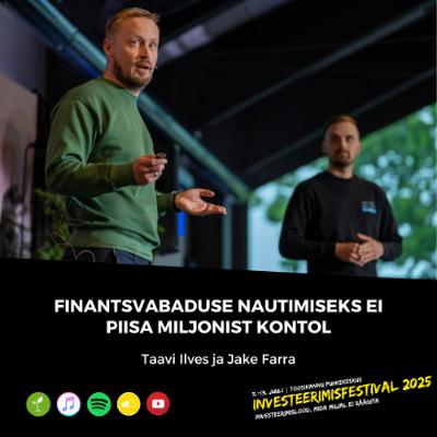Finantsvabaduse nautimiseks ei piisa miljonist kontol Finantsvabaduse nautimiseks ei piisa miljonist kontol