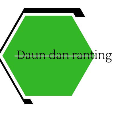 Daun dan ranting