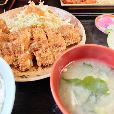 和風おろしチキンカツ定食😋