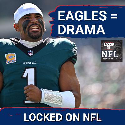 DRAMA: Jalen Hurts v AJ Brown War Continues for Eagles, Cowboys Can Claw Back & Bengals Bag Flacco