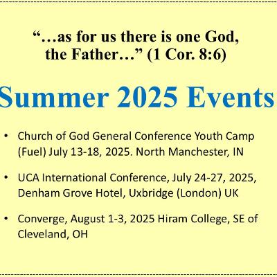 Summer 2025 Events Summer 2025 Events