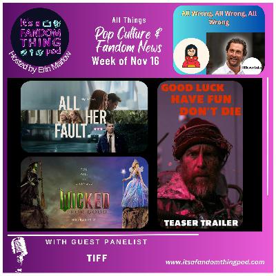 Pop Culture and Fandom News for the Week of November 9th Pop Culture and Fandom News for the Week of November 9th