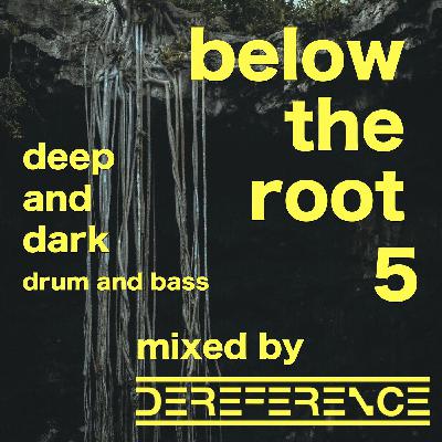 below the root 5