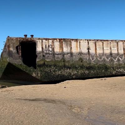 El Descomunal Mulberry B de Arromanches | El Puerto Artificial que Ganó la Batalla de Normandía