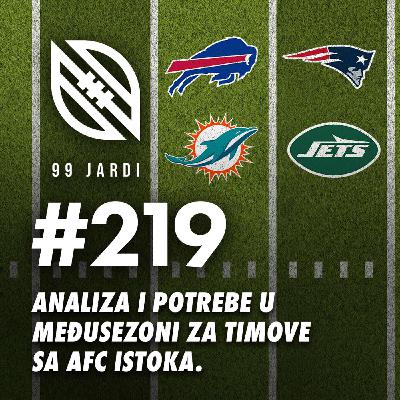 99 jardi #219 NFL Da li Bafalo može do šampionske ekipe? Majami do plejofa? Džetsi i Petsi bilo gde?