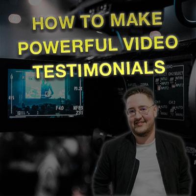 How To Make Video Testimonials - The 3 Proven Questions You Musk Ask!